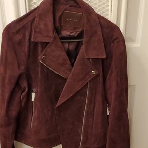 Womens blank leather jacket xxl.